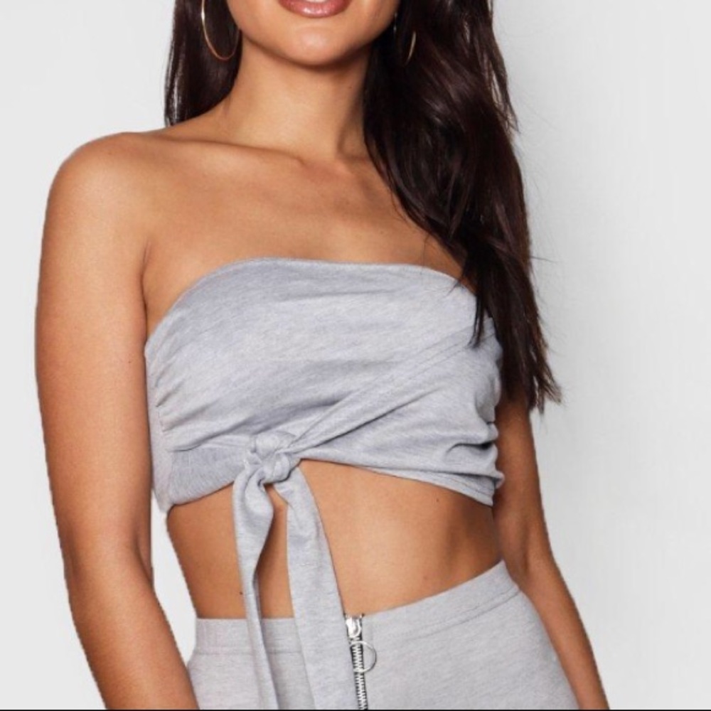 Tie crop top